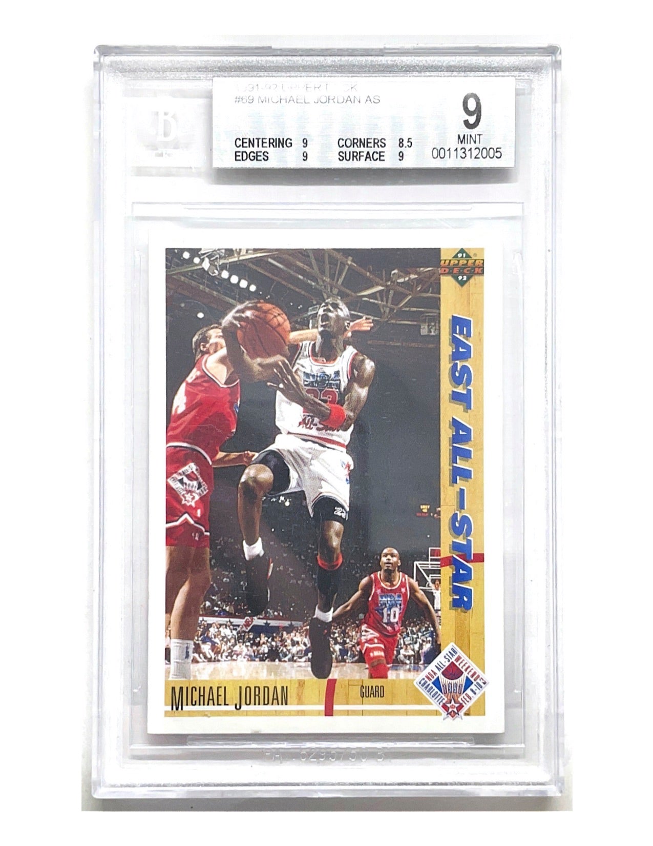 Michael Jordan 1991-92 Upper Deck #69 - BGS 9