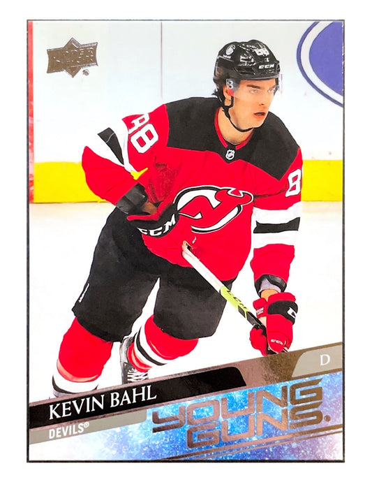 Kevin Bahl 2020-21 Upper Deck Extended Series Young Guns #720