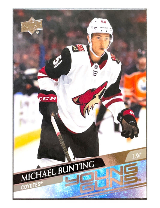 Michael Bunting 2020-21 Upper Deck Extended Series Young Guns #727