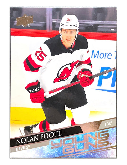 Nolan Foote 2020-21 Upper Deck Extended Series Young Guns #729