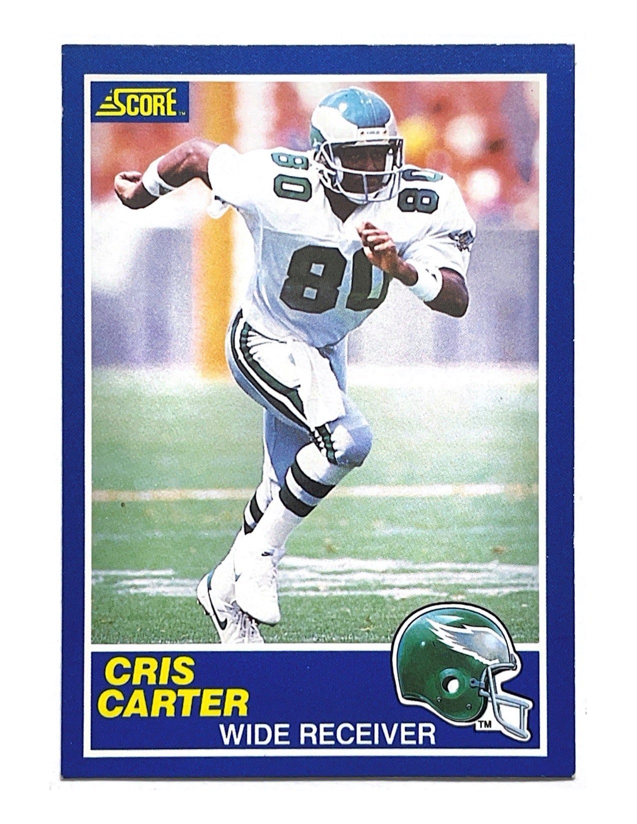 Cris Carter 1989 Score #72