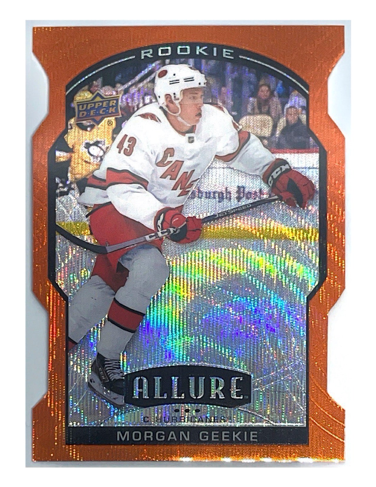 Morgan Geekie 2020-21 Upper Deck Allure Rookie Orange Slice #74