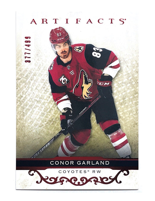 Conor Garland 2021-22 Upper Deck Artifacts Ruby #77 - 377/499