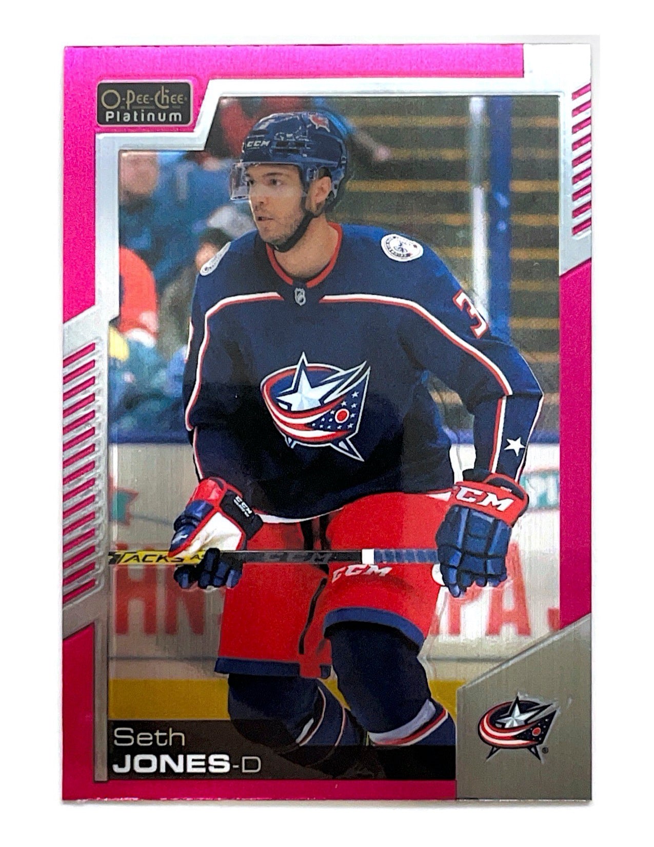 Seth Jones 2020-21 O-Pee-Chee Platinum Matte Pink #78