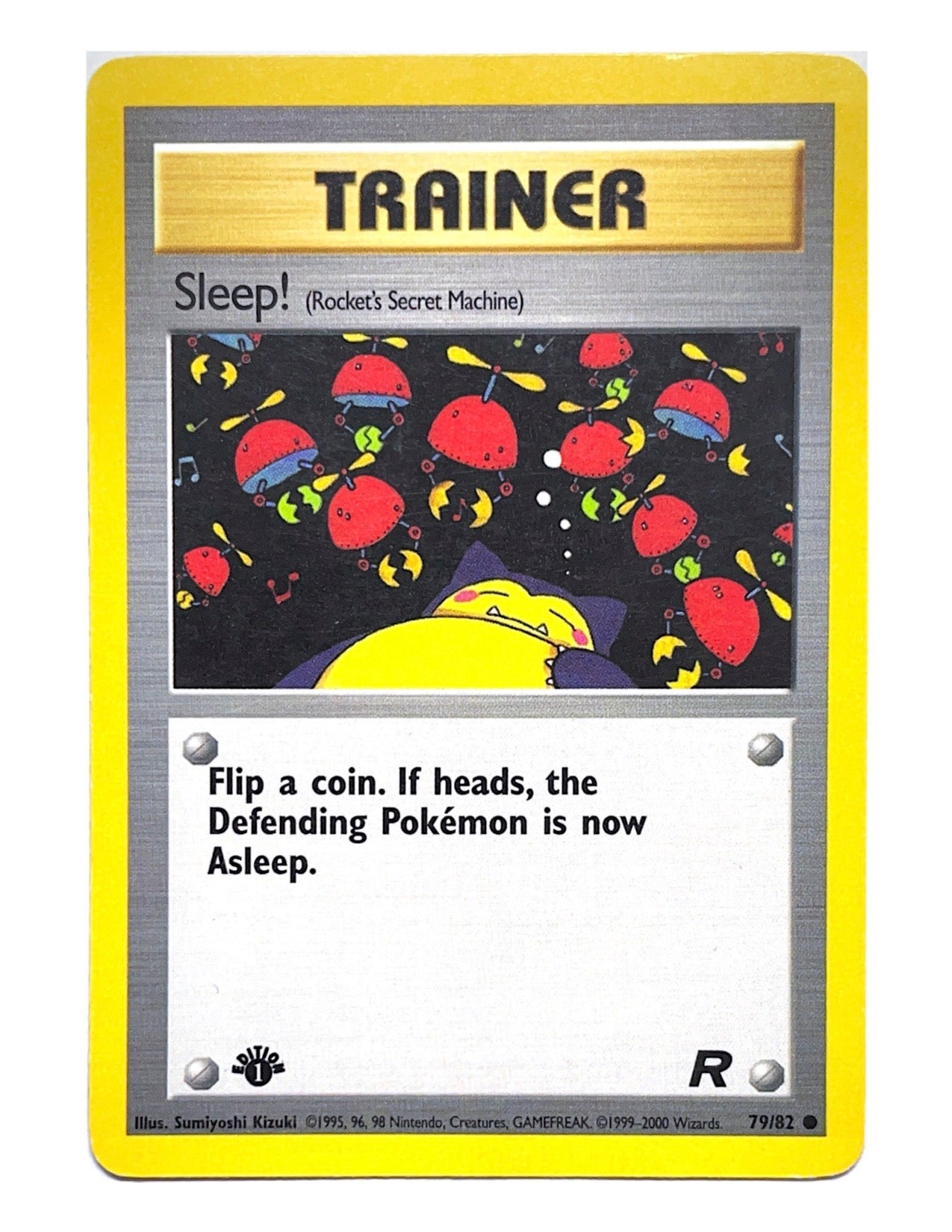 Sleep! 79/82 Common - 1st Edition - Team Rocket