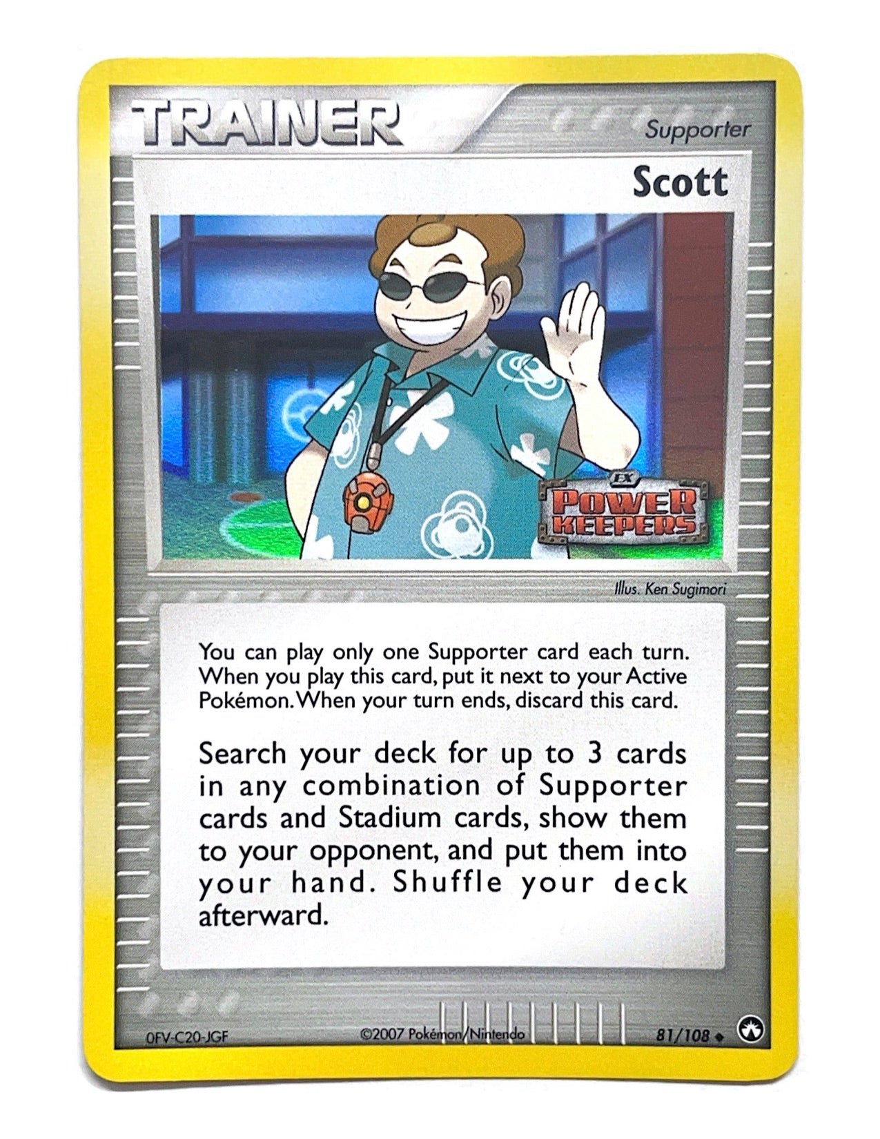Scott 81/108 Reverse Holo Uncommon - EX Power Keepers