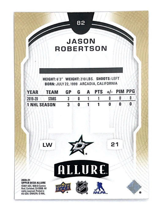 Jason Robertson 2020-21 Upper Deck Allure Rookie #82