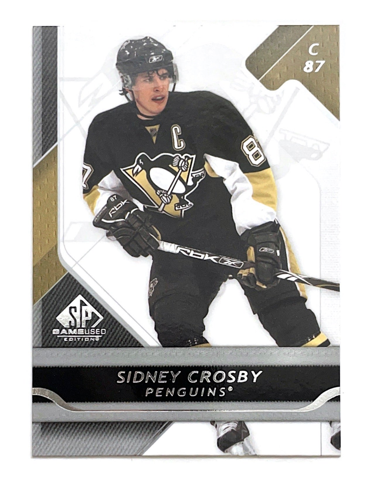 Sidney Crosby 2008-09 Upper Deck SP Game Used #83
