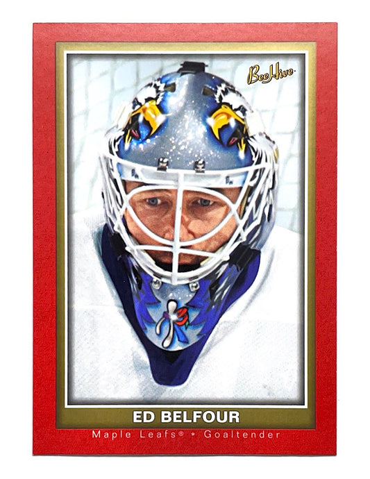 Ed Belfour 2005-06 Upper Deck Bee Hive Red Portrait #84