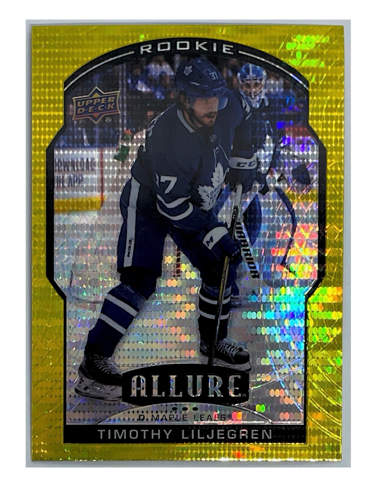 Timothy Liljegren 2020-21 Upper Deck Allure Rookie Yellow Taxi #89