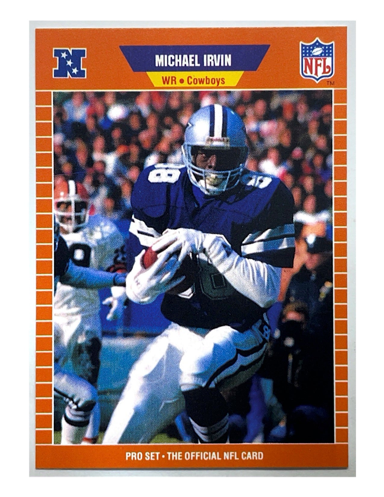 Michael Irvin 1989 Pro Set Rookie #89