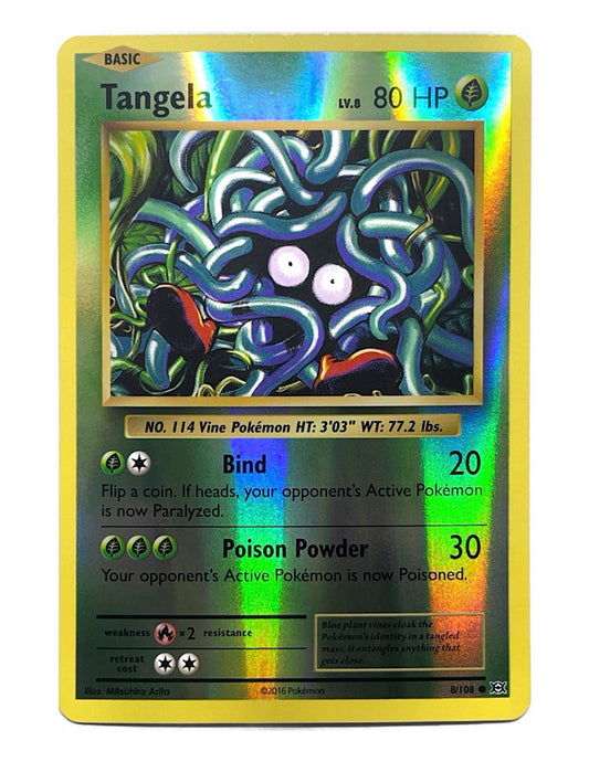 Tangela 8/108 Reverse Holo Common - Evolutions