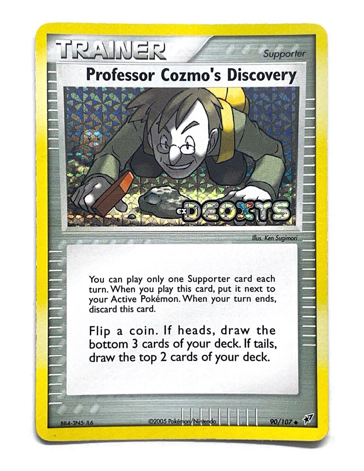 Professor Cozmo's Discovery 90/107 Reverse Holo Uncommon - EX Deoxys