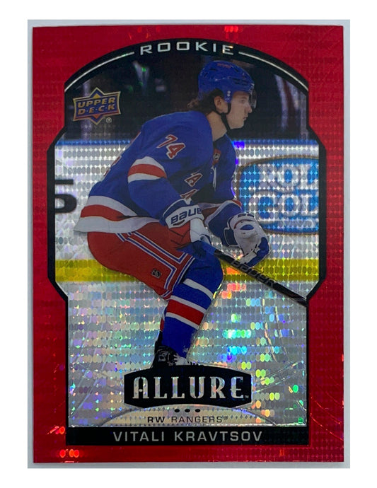 Vitali Kravtsov 2020-21 Upper Deck Allure Rookie Red Rainbow #92