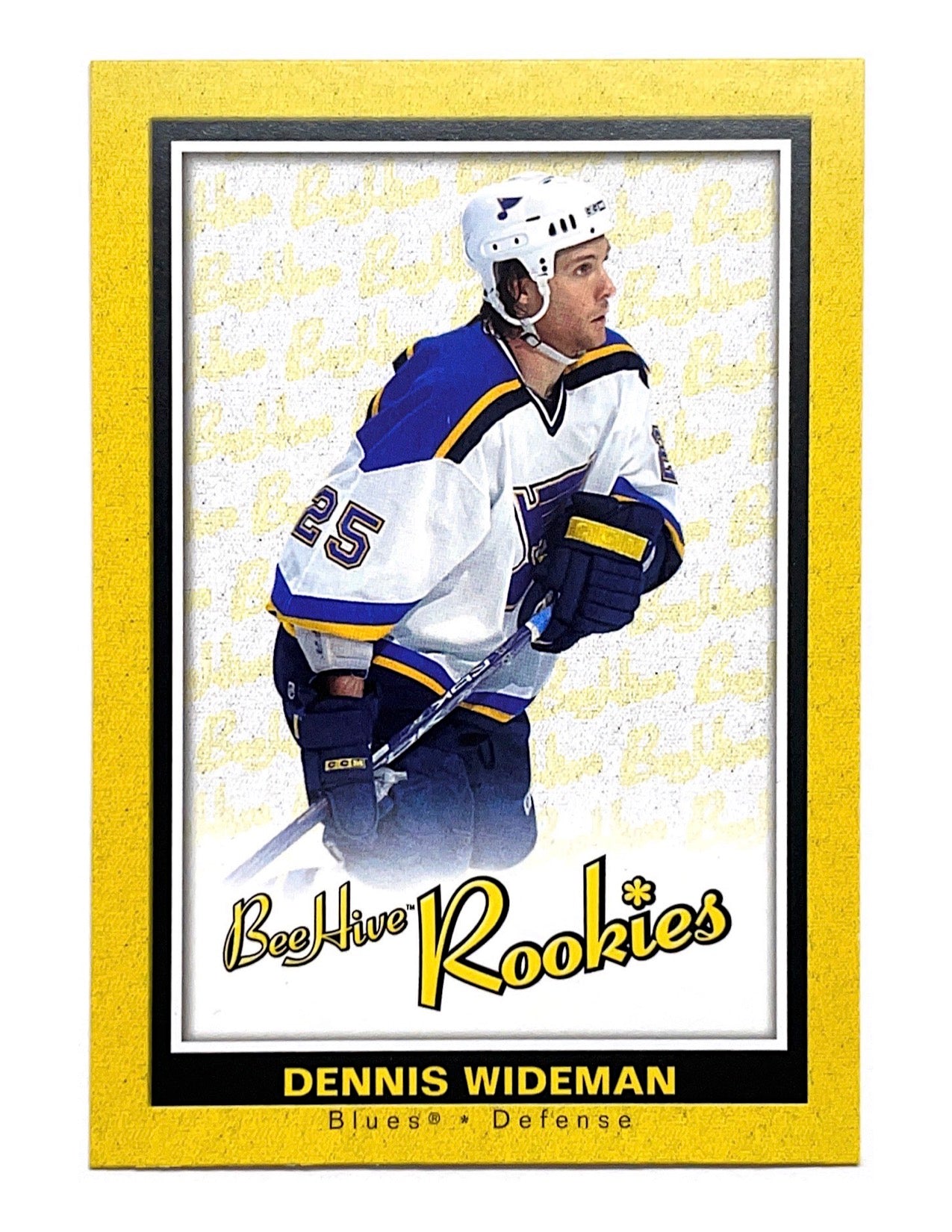 Dennis Wideman 2005-06 Upper Deck Bee Hive Rookies Yellow #96