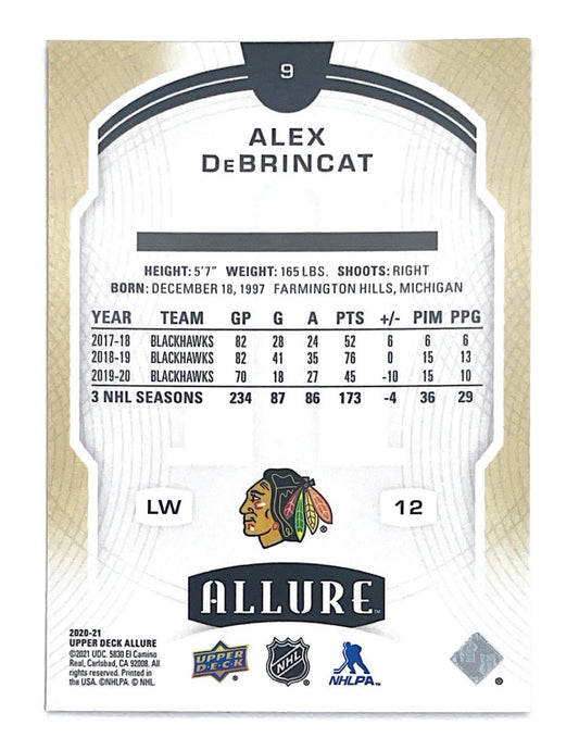 Alex DeBrincat 2020-21 Upper Deck Allure NHL Shield #9