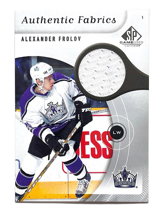 Alexander Frolov 2005-06 Upper Deck SP Game Used Single Jersey #AF-AF