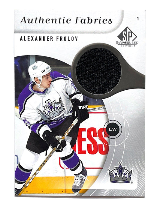 Alexander Frolov 2005-06 Upper Deck SP Game Used Single Jersey #AF-AF