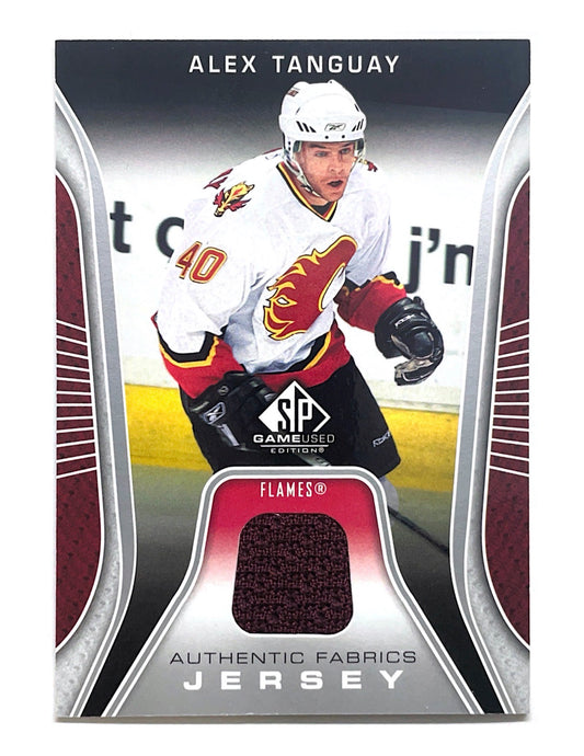 Alex Tanguay 2006-07 Upper Deck SP Game Used Authentic Fabrics Jersey #AF-AT