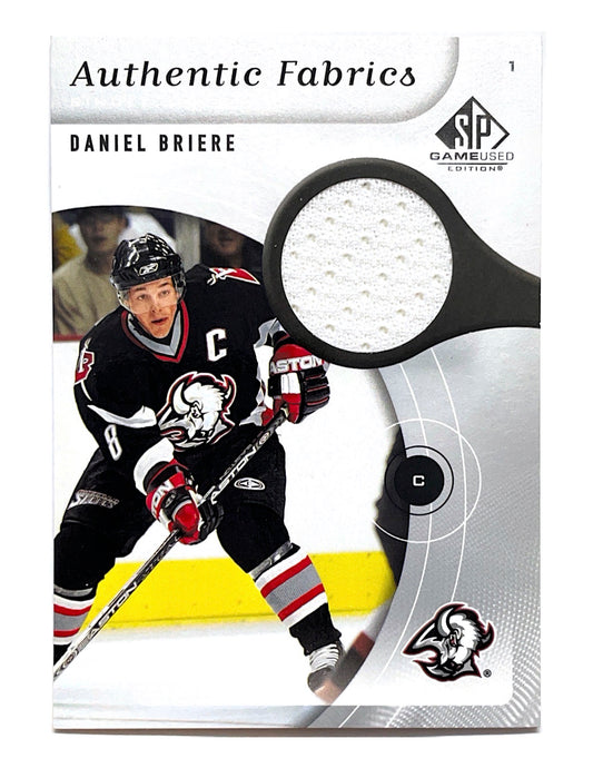 Daniel Briere 2005-06 Upper Deck SP Game Used Single Jersey #AF-BE