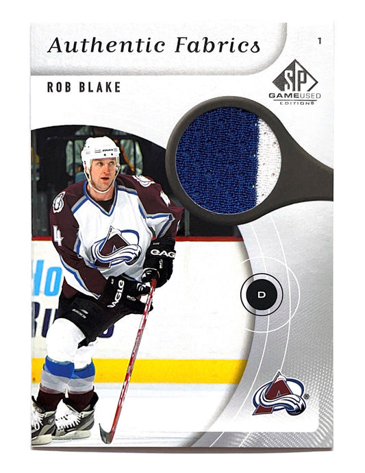 Rob Blake 2005-06 Upper Deck SP Game Used Single Jersey #AF-BL
