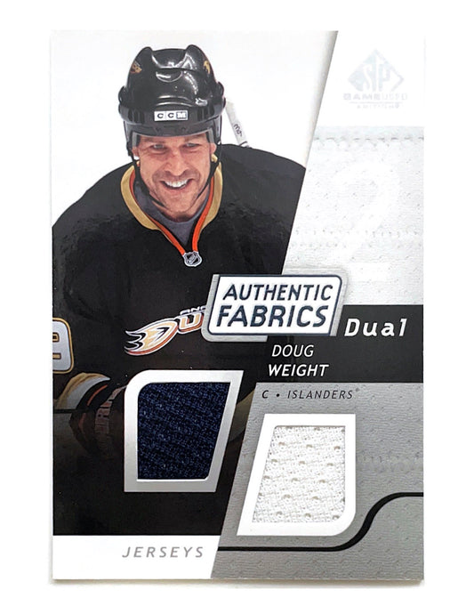Doug Weight 2008-09 Upper Deck SP Game Used Authentic Fabrics Dual Jersey #AF-DW