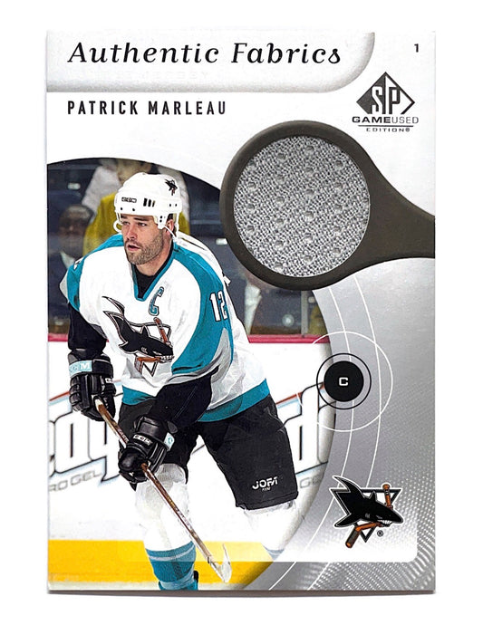 Patrick Marleau 2005-06 Upper Deck SP Game Used Single Jersey #AF-PM