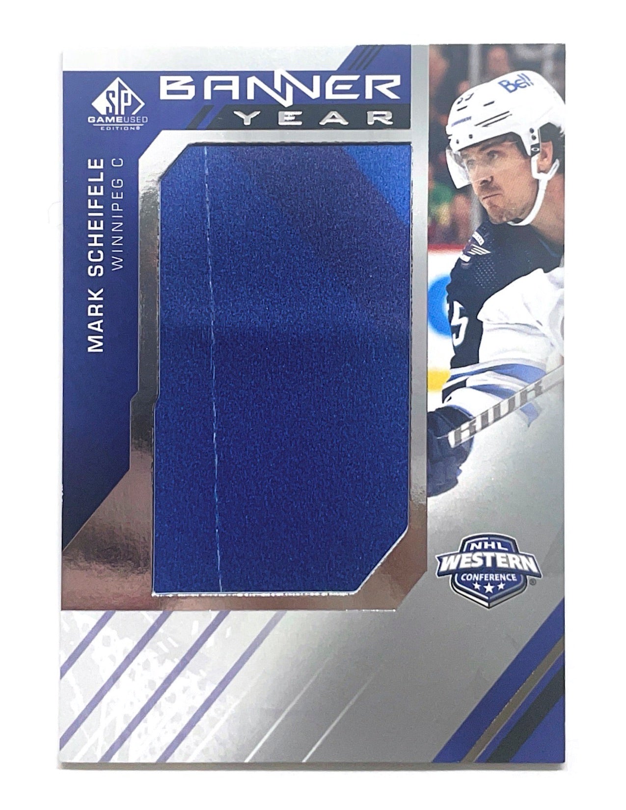 Mark Scheifele 2021-22 Upper Deck SP Game Used Banner Year #BYW-SC