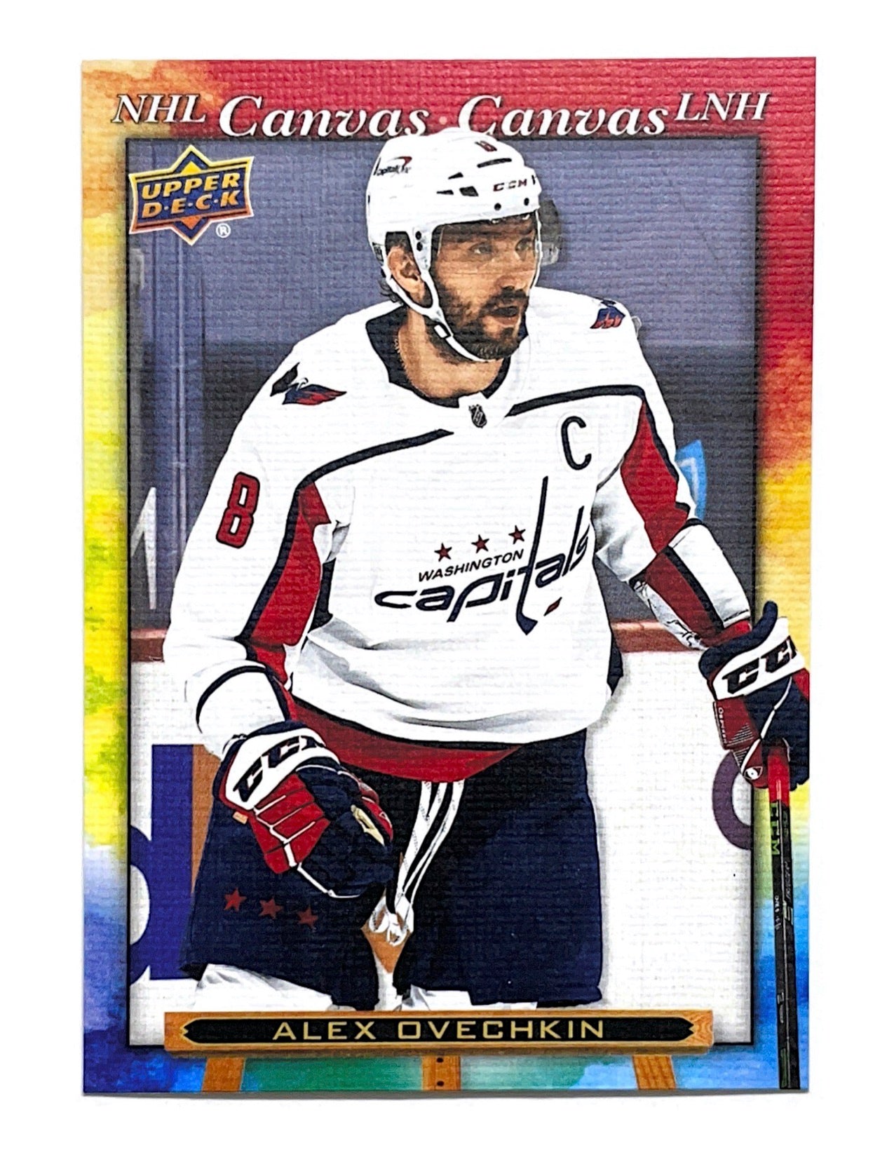 Alex Ovechkin 2020-21 Upper Deck Tim Hortons NHL Canvas #C-5