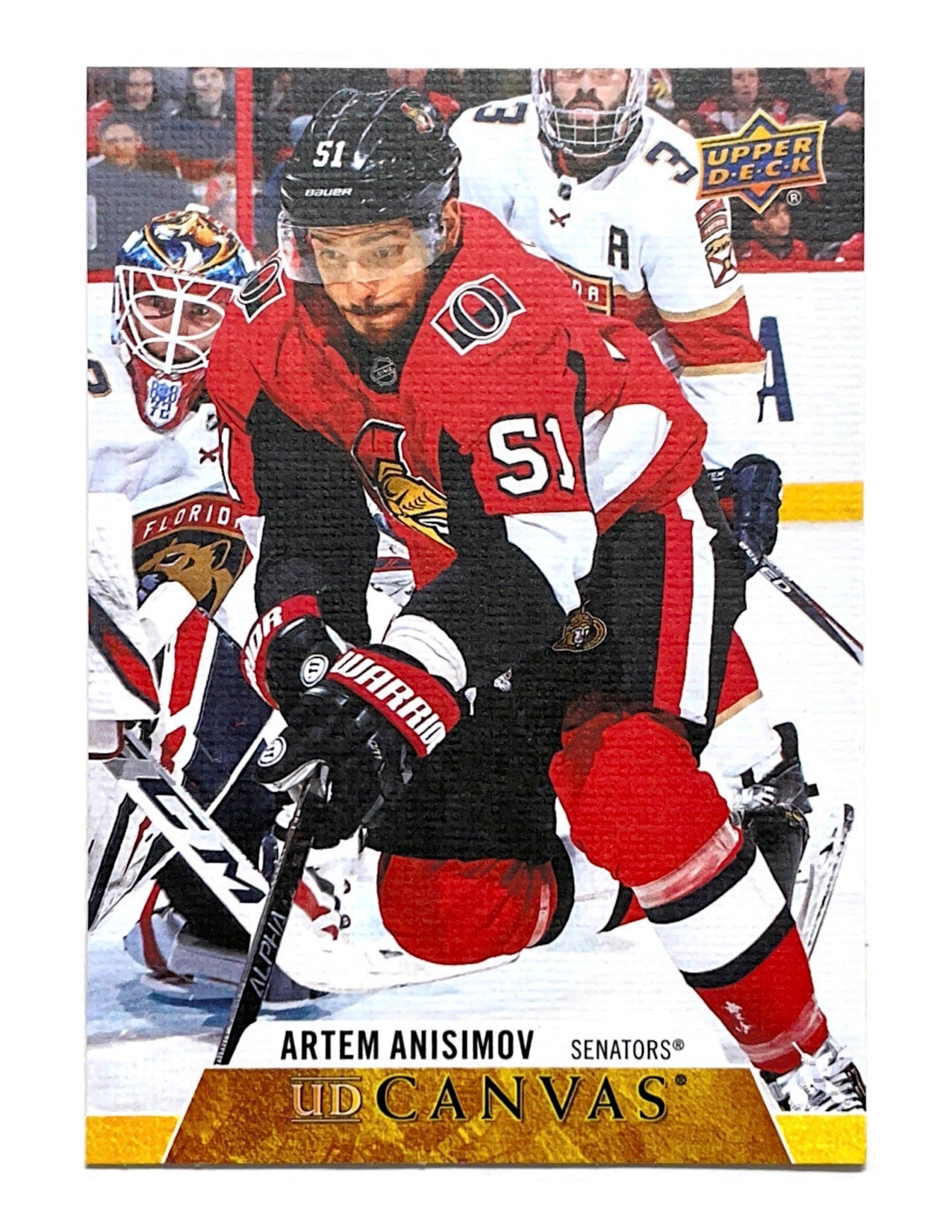 Artem Anisimov 2020-21 Upper Deck Series 2 UD Canvas #C180