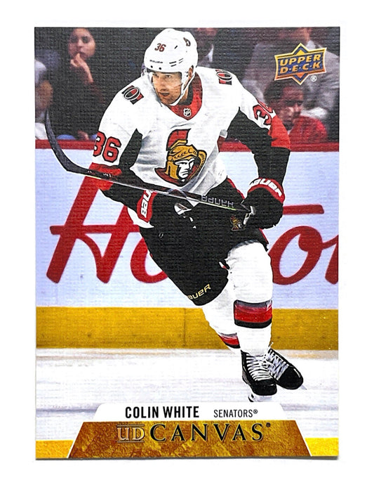 Colin White 2020-21 Upper Deck Series 2 UD Canvas #C181