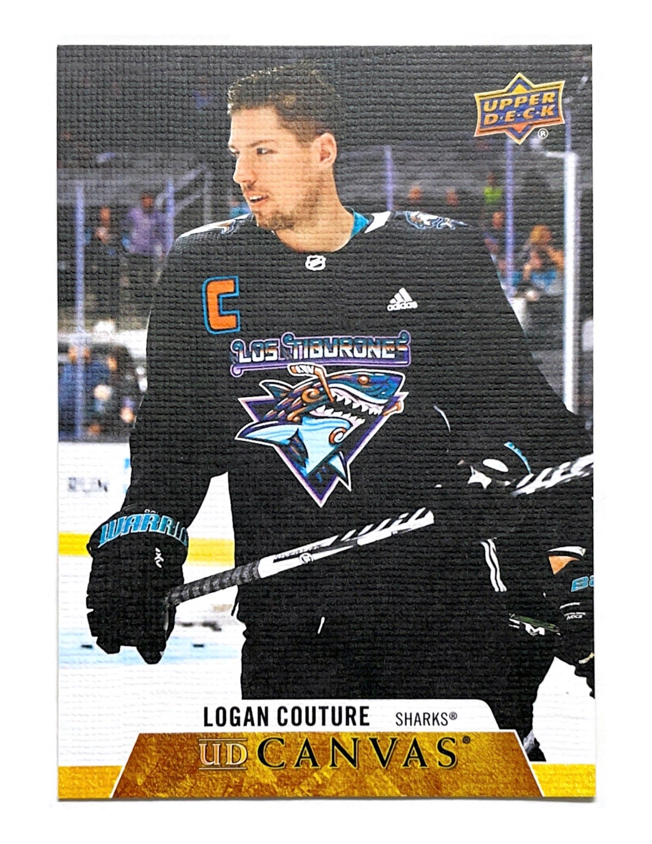 Logan Couture 2020-21 Upper Deck Series 2 UD Canvas #C190