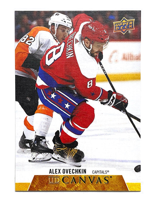 Alex Ovechkin 2020-21 Upper Deck Series 2 Canvas #C204