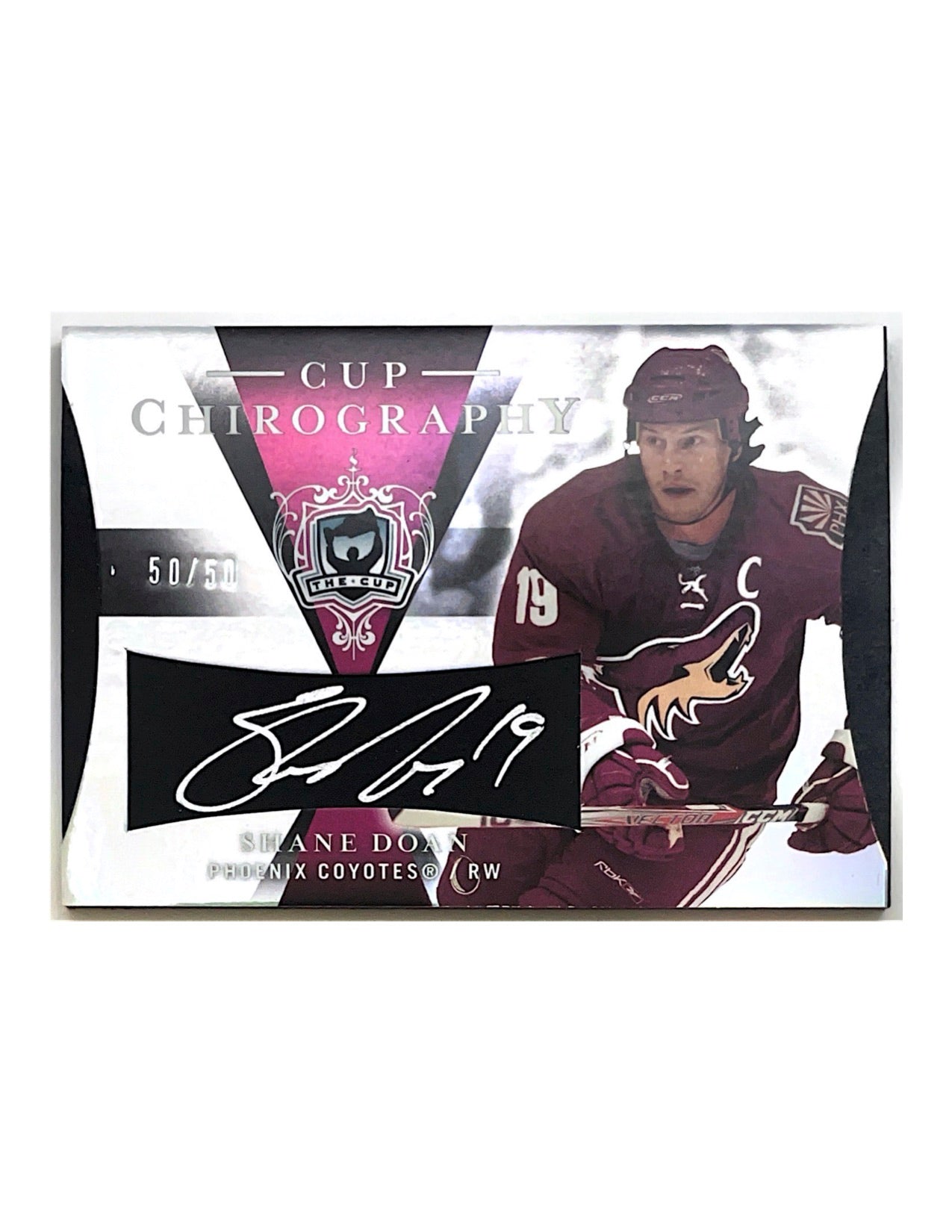 Shane Doan 2007-08 Upper Deck The Cup Cup Chirography #CC-SD - 50/50