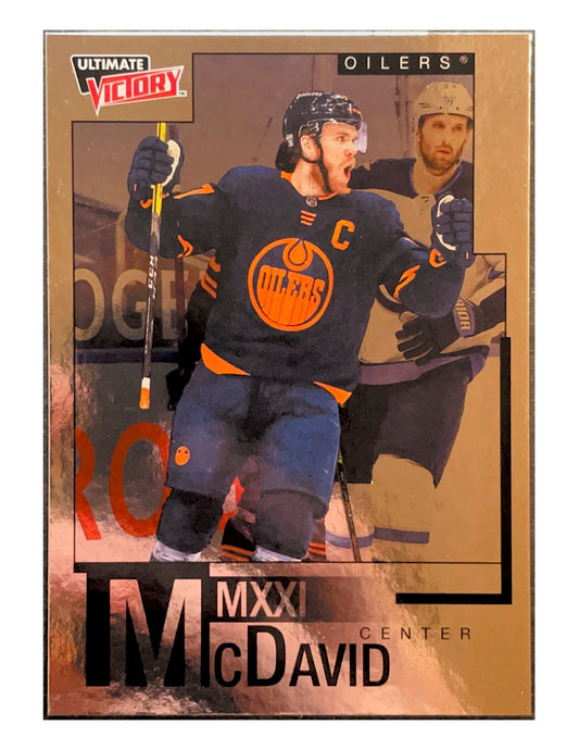 Connor McDavid 2020-21 Upper Deck Extended Series MXXI McDavid #CM-8