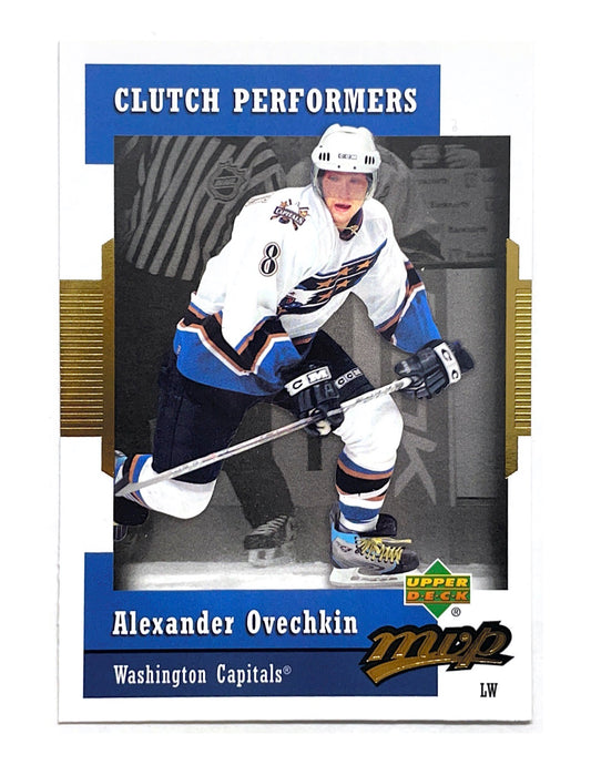 Alexander Ovechkin 2006-07 Upper Deck MVP Clutch Performers #CP10