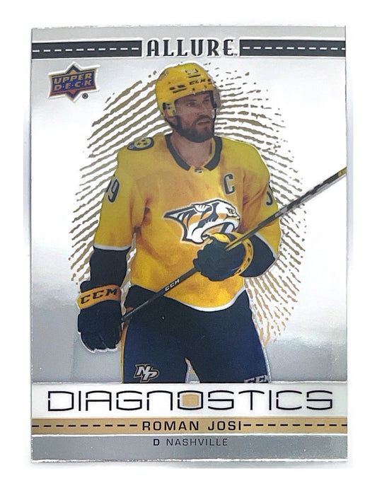 Roman Josi 2020-21 Upper Deck Allure Diagnostics #D-15