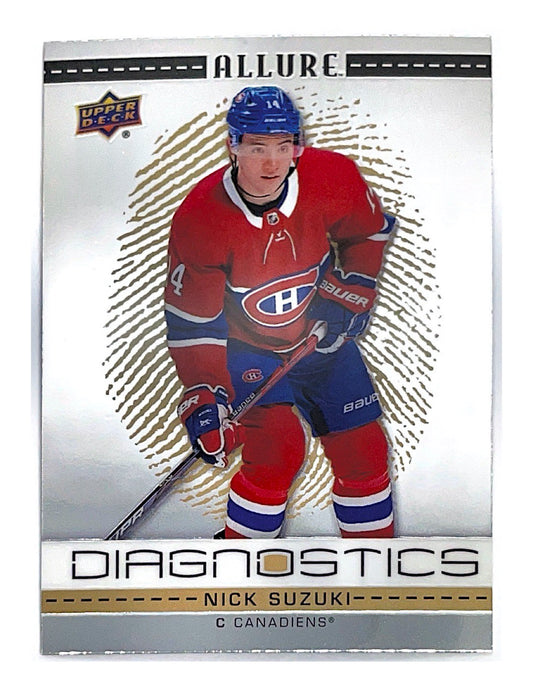 Nick Suzuki 2020-21 Upper Deck Allure Diagnostics #D-3