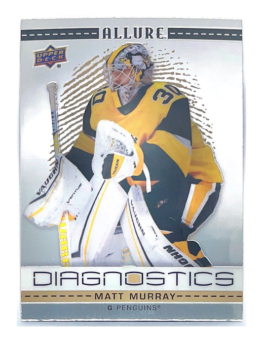 Matt Murray 2020-21 Upper Deck Allure Diagnostics #D-9