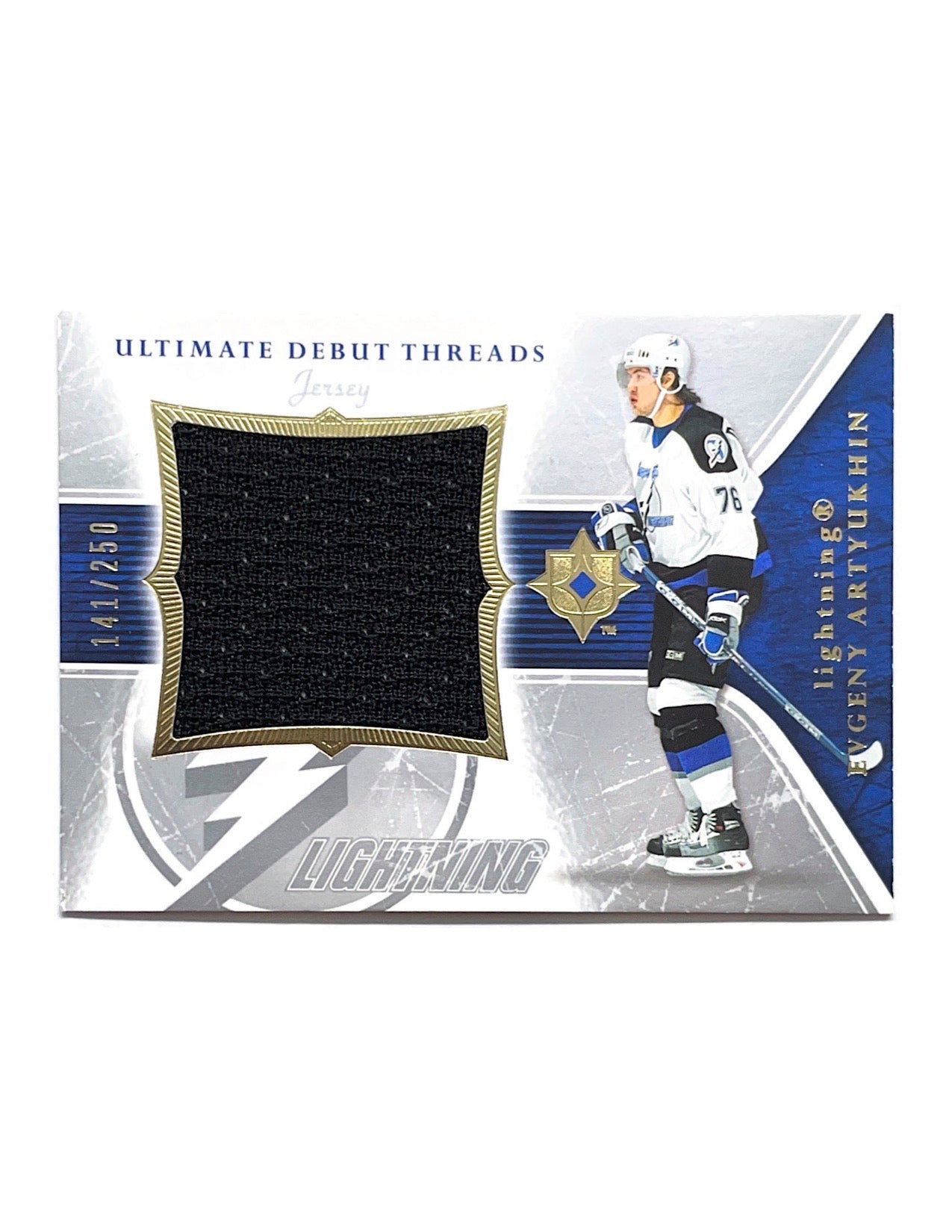 Evgeny Artyukhin 2005-06 Upper Deck Ultimate Collection Ultimate Debut Threads #DTJ-EA - 141/250