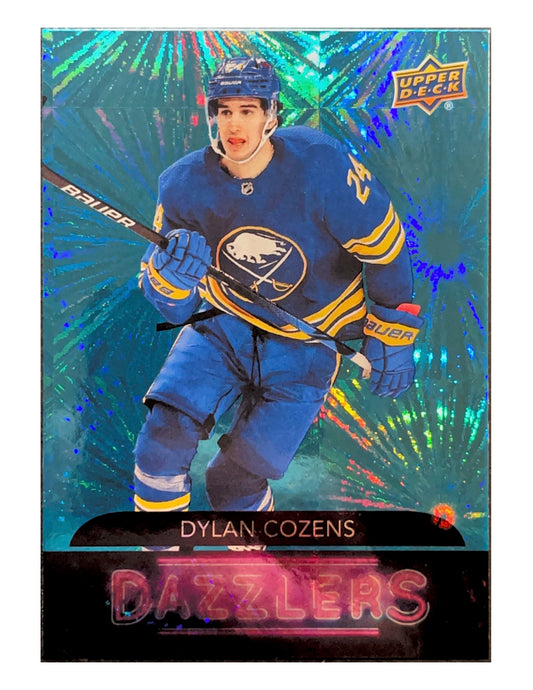 Dylan Cozens 2020-21 Upper Deck Extended Series Dazzlers #DZ-104 Blue