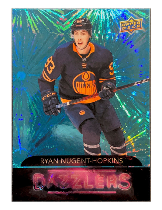 Ryan Nugent-Hopkins 2020-21 Upper Deck Extended Series Dazzlers #DZ-117 Blue