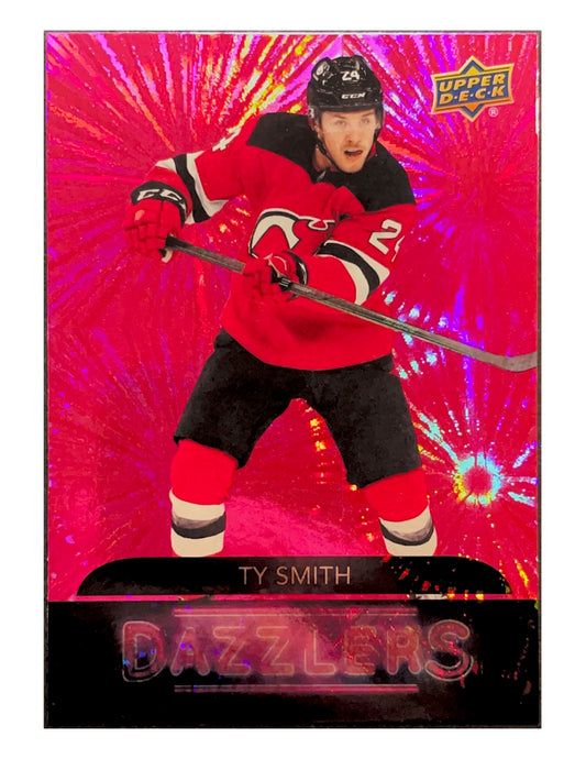 Ty Smith 2020-21 Upper Deck Extended Series Dazzlers #DZ-126 Pink