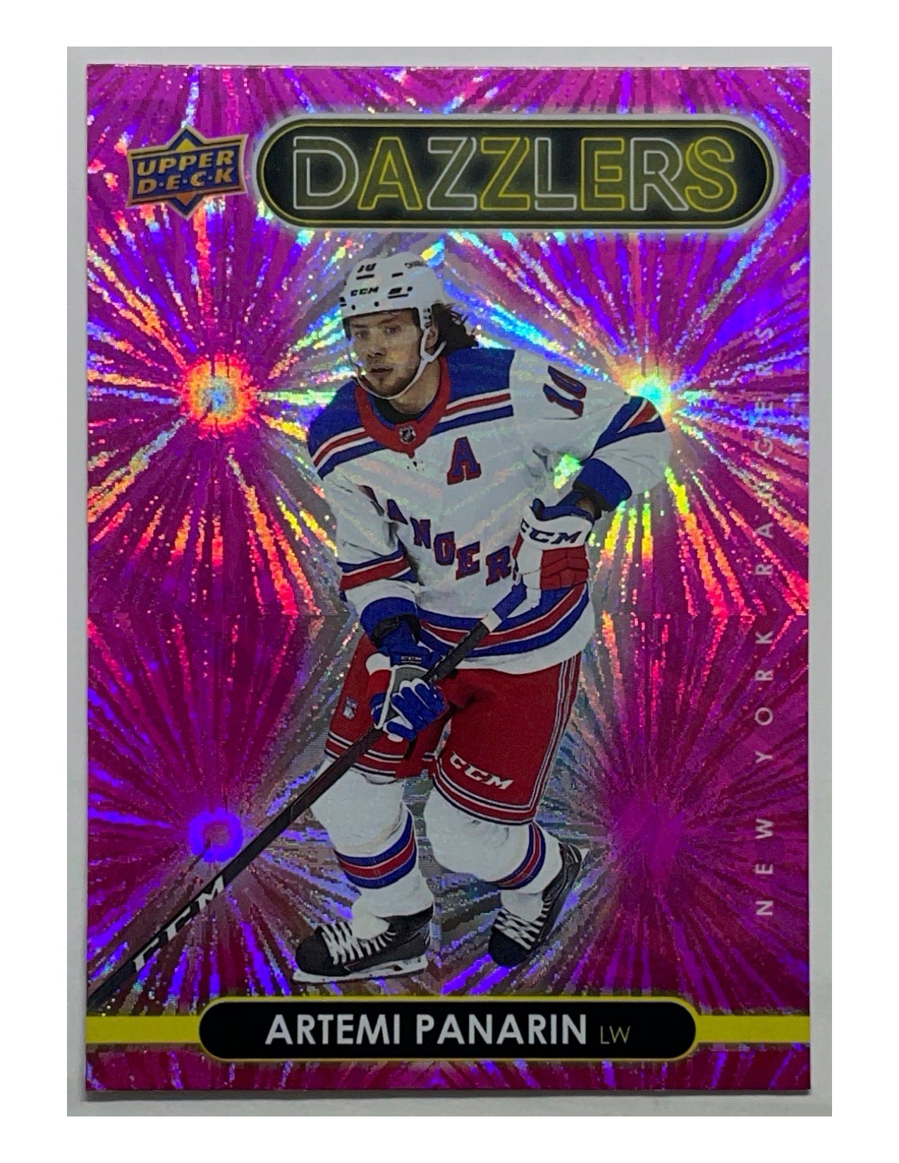 Artemi Panarin 2021-22 Upper Deck Series 1 Dazzlers Pink #DZ-31