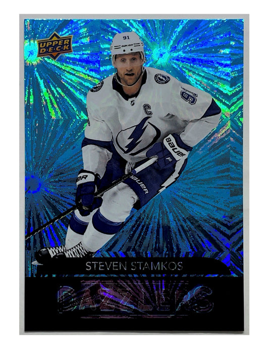 Steven Stamkos 2020-21 Upper Deck Series 1 Dazzlers Blue #DZ-38