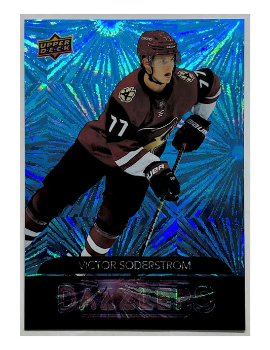 Victor Soderstrom 2020-21 Upper Deck Series 2 Dazzlers Blue #DZ-53