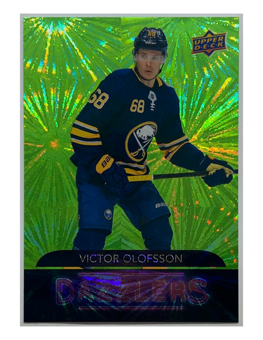 Victor Olofsson 2020-21 Upper Deck Series 2 Dazzlers Green #DZ-56