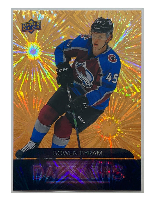 Bowen Byram 2020-21 Upper Deck Series 2 Dazzlers Orange #DZ-61