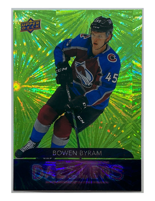 Bowen Byram 2020-21 Upper Deck Series 2 Dazzlers Green #DZ-61