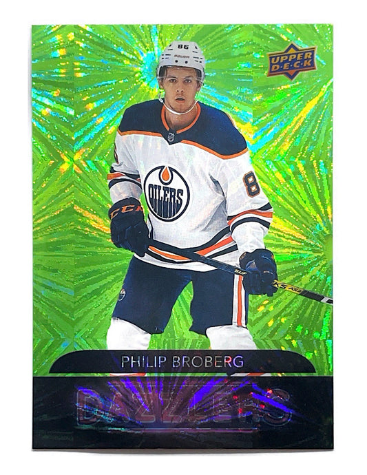 Philip Broberg 2020-21 Upper Deck Series 2 Dazzlers Green #DZ-70